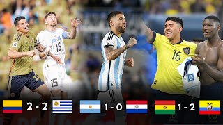 RESUMEN  ANALISIS FECHA 3 ELIMINATORIAS CONMEBOL 2026 [upl. by Pryce233]