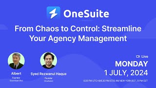 OneSuite Lifetime Deal  Streamline Your Agency Management in One App [upl. by Cotsen]