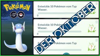 Pokemon Go  DER OKTOBER Feldforschungen Tanhel Community Day SchnellFangTrick [upl. by Emil]