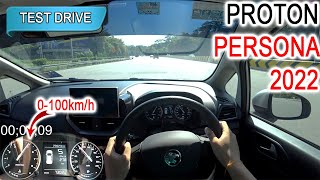 Part 12  2022 Proton Persona 16 Standard CVT  Malaysia POV Test Drive CC Subtitle [upl. by Euqinue]