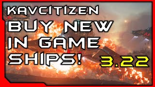 NEW Ships for SALE in 322 Star Citizen Gameplay 2023 [upl. by Kelcey109]