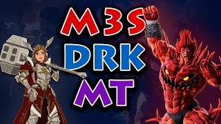 First messy clear of M3S  DRK MT POV  Patch 705 [upl. by Annodahs]