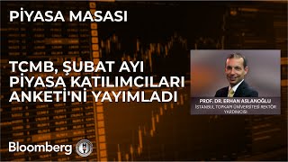 Piyasa Masası  TCMB Şubat Ayı Piyasa Katılımcıları Anketini Yayımladı  16 Şubat 2024 [upl. by Adallard]