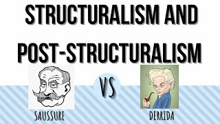 Differences and Similarities between Structuralism and PostStructuralism  Critical Theory [upl. by Herrmann]