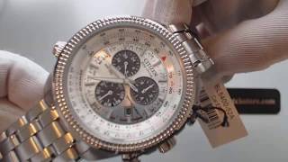 Mens Citizen Eco Drive Perpetual Calendar Chronograph Watch BL5400 52A [upl. by Ornstead]