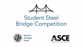 AISCs Student Steel Bridge Competition [upl. by Ronda729]