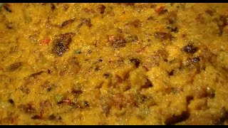 The Best Cornbread Stuffing Recipe Southern Cornbread Dressing With Gizzards [upl. by Salinas]