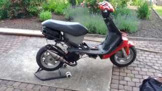 TGB 303r  70cc Stage6 Sport Pro  First Run [upl. by Ahtekal306]