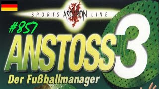 Anstoss 3 857  Finale der Saison 20802081  Lets Play [upl. by Airun681]