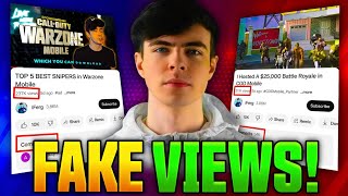 EXPOSED Iferg Is View Botting On His Videos About WARZONE MOBILE [upl. by Corell]