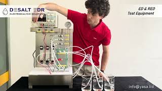 Discover DESALT EDEDRRED Test Equipment Bench Test Unit Pilot Plant for Electrodialysis Reversal [upl. by Ahsenaj]