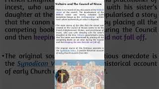 Voltaire and the Council of Nicaea [upl. by Oned]