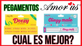 🔴 PEGAMENTOS DE PESTAÑAS AMOR US  DOOZY VS CLINGY MATE  Kawaii MakeUp [upl. by Zoubek]