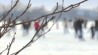 Schaatsen op natuurijs in Haren Groningen [upl. by O'Donnell]