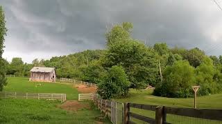 Unbelievable Witnessing A Tornado Forming Over Our Home  Incredible Timelapse Footage [upl. by Granoff]