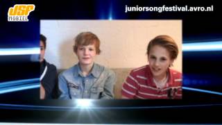 Junior Songfestival  Mainstreet over hun Overval 2012 [upl. by Sisxela241]