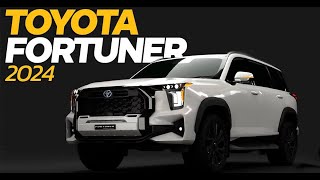 New Toyota FORTUNER 2024  Comes with TNGA F Platform with Hybrid engine [upl. by Lemart]