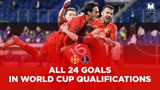 🇲🇰 Macedonia  All 24 Goals in World Cup Qualification ⚽ [upl. by Ydner671]