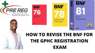 HOW TO REVISE THE BNF FOR THE GPHC EXAM RECORDED VIDEO [upl. by Cichocki990]