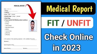 How To Check Medical Report in 2023  Saudia Ka Medical Report Kaise Check Kare [upl. by Meyers]