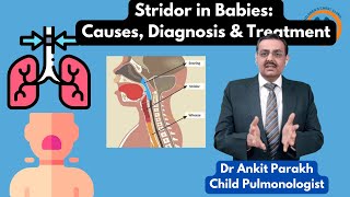 Stridor in Babies Causes Diagnosis amp Treatment I Dr Ankit Parakh Child Pulmonologist [upl. by Ahsotal]