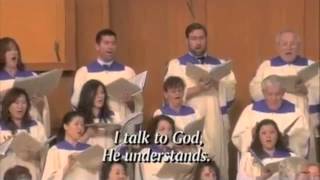 Ill Walk with God with Lyrics  Crystal Cathedral Choir  Don Neuen arranged by J Mulder [upl. by Arluene]