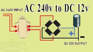 AC 240v to DC 12v converter [upl. by Bethina]