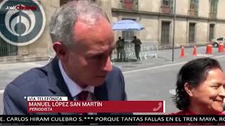 Por crítica Morena pide cambio de moderador Manuel López Entrevista [upl. by Ydnal]