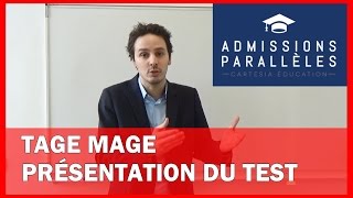 TAGE MAGE  Présentation du test  Le Grand Manuel du TAGE MAGE  N°1 des VENTES [upl. by Lunetta]