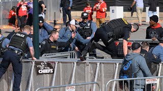 Kansas City Chiefs parade shooting 1 dead 21 injured including kids [upl. by Kcirad]