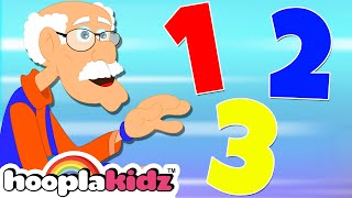 This Old Man He Played One NEW  Counting Songs For Kids By HooplaKidz [upl. by Leticia]