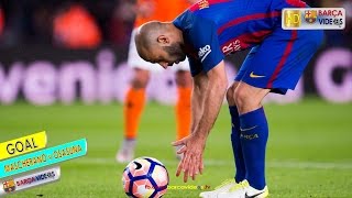 Mascheranos first ever Barca Goal Apr 17 [upl. by Mercy]