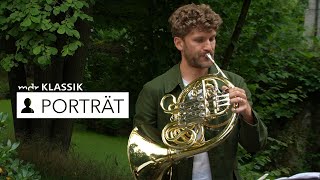 MDR KLASSIKPorträt Hornist Timo Steininger [upl. by Eiramanig]