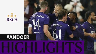 HIGHLIGHTS RSC Anderlecht  Cercle Brugge  20222023 [upl. by Miner]