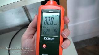 Extech MO257 Pinless Moisture Meter [upl. by Tirrell]