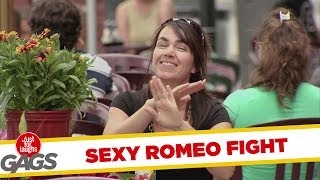 Sexy Romeo Fight Prank [upl. by Diskson]