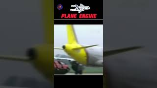 Plane Engine power is next level 🔥shorts shortsfeed viral trending facts [upl. by Airreis]