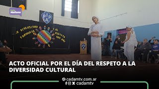 ACTO OFICIAL POR EL DÍA DEL RESPETO A LA DIVERSIDAD CULTURAL [upl. by Shu413]