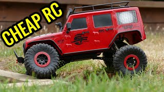 JEEP WRANGLER WLTOYS 104311 RTR 11O RC CRAWLER  Yeah nah [upl. by Yenahs]