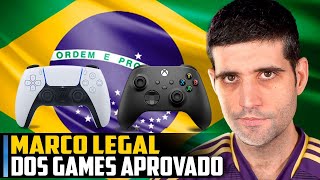 MARCO LEGAL dos games aprovado [upl. by Launcelot102]