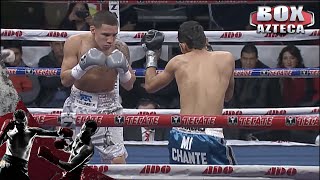 Oscar Valdez noquea a su rival en el primer round [upl. by Aicnilav]