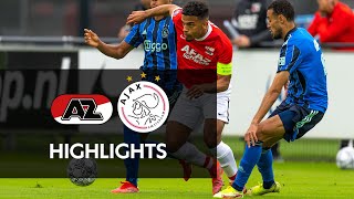 Highlights AZ  Ajax  Oefenduel [upl. by Mecke]