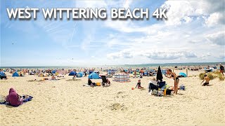 LONDON WHITE SAND BEACH  4K  WEST WITTERING BEACH london londonlife ukbeach westsussex [upl. by Eoin]