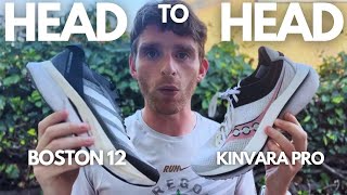 Adidas Boston 12 vs Saucony Kinvara Pro  Which Should I Choose [upl. by Amling]