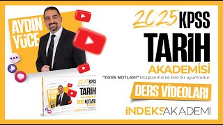 11 2025 KPSS Tarih  Türk İslam Tarihi  V   Aydın Yüce [upl. by Batish]