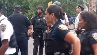 NYPD take over Union Square NYC Riot [upl. by Arlee]