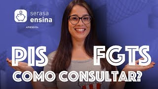 Como consultar o PIS e FGTS  Serasa Ensina [upl. by Nirhtak]