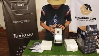 Review amp unboxing  Grinder Kopi Murah harga dibawah 1jtan DeLonghi Seri KG79 [upl. by Marlyn]