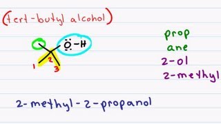 Naming Alcohols Using IUPAC Rules for Nomenclature [upl. by Trebleht378]