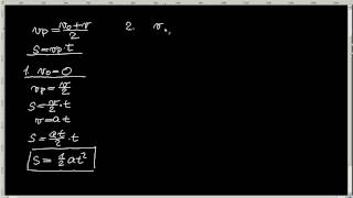 Fyzika JaM  Kinematika  Dráha rovnoměrně zrychleného pohybu II [upl. by Akienom]